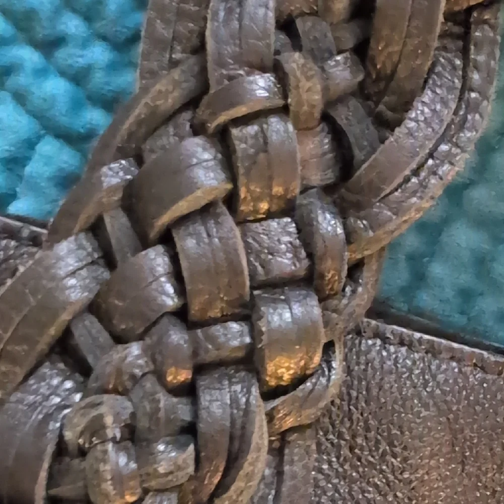 Rebecca Minkoff Black Leather Tote Handbag with Fringe - Picture 3 of 8